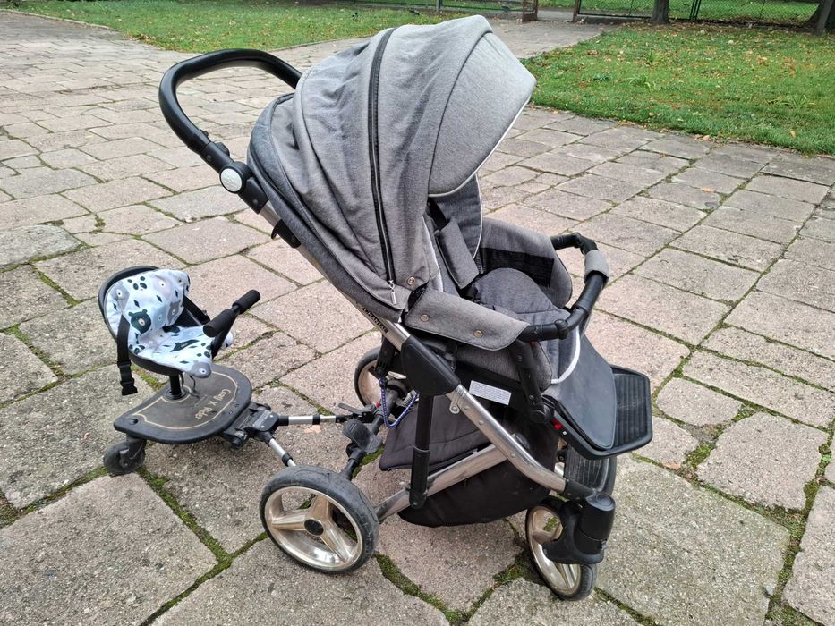 Wózek Adamex Chantal z dostawką