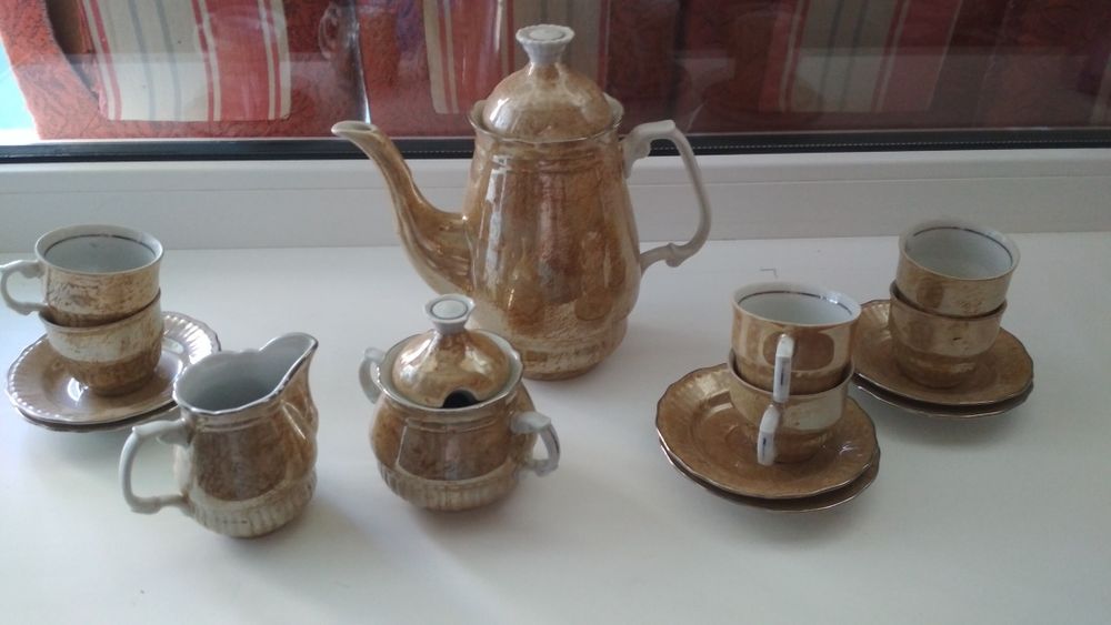Сервиз кофейный польский Wloclawek Porcelana