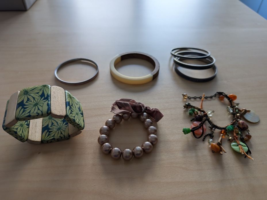 Conjunto pulseiras conjunto ou separado