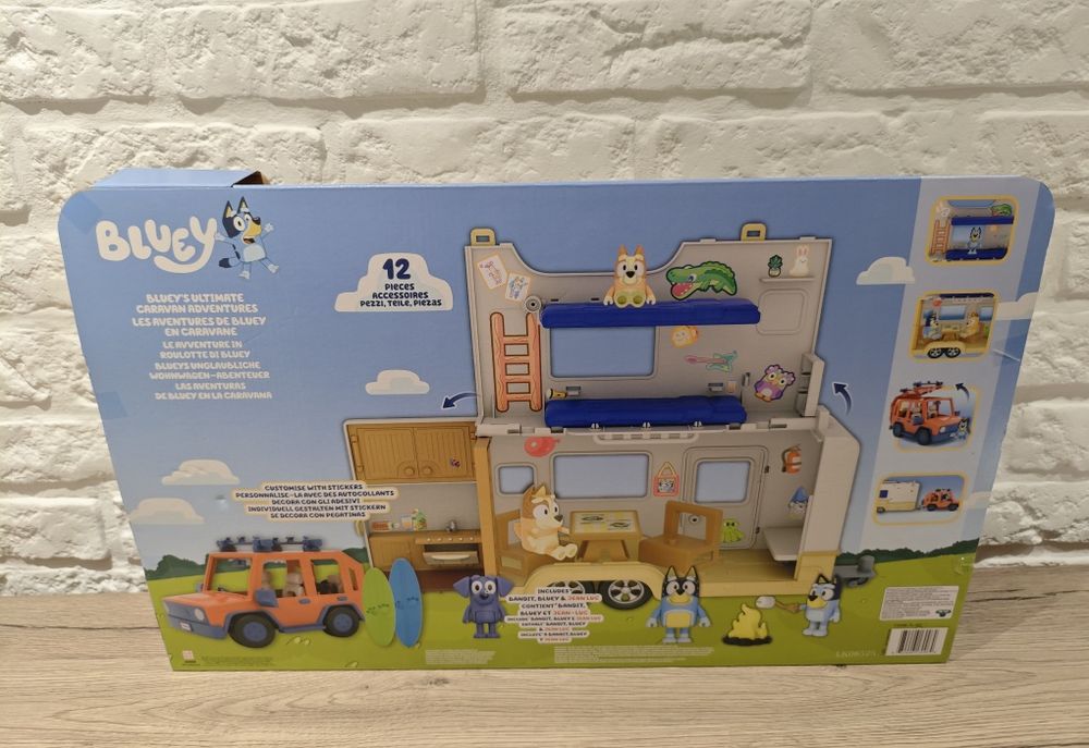 Bluey auto + przyczepa kampingowa kamper ultimate caravan