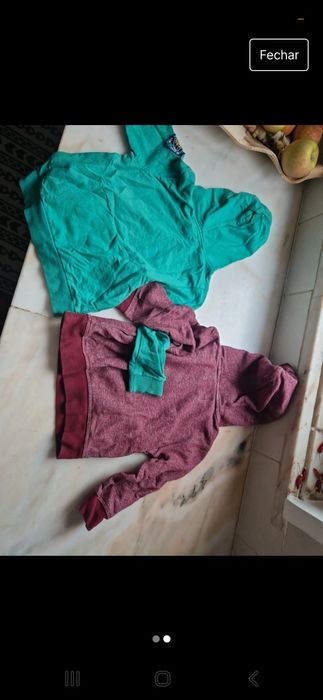 Sweats de menino com capuz