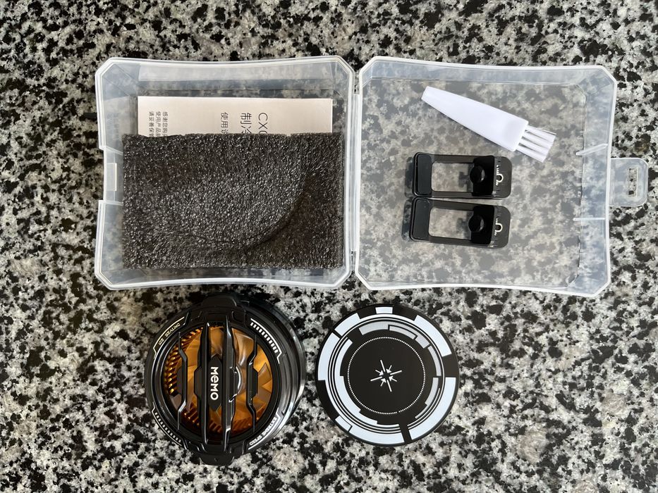 Кулер 2 в 1 МЕМО СХ07 охолодження мобільного телефону, планшету