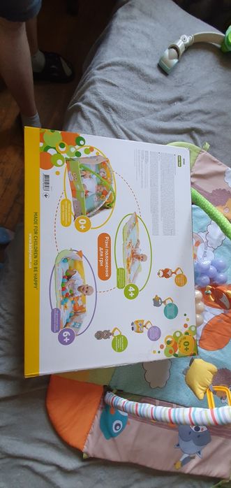 Коврик манеж , коврик с дугами