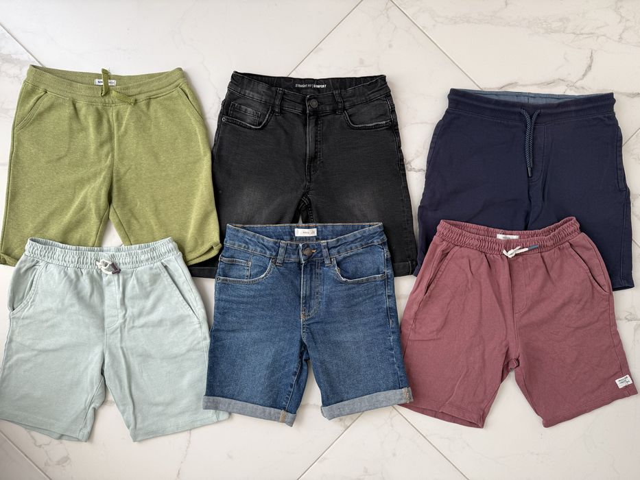 Шорти джинсові zara mango 146 152 10 11 h&m шорты