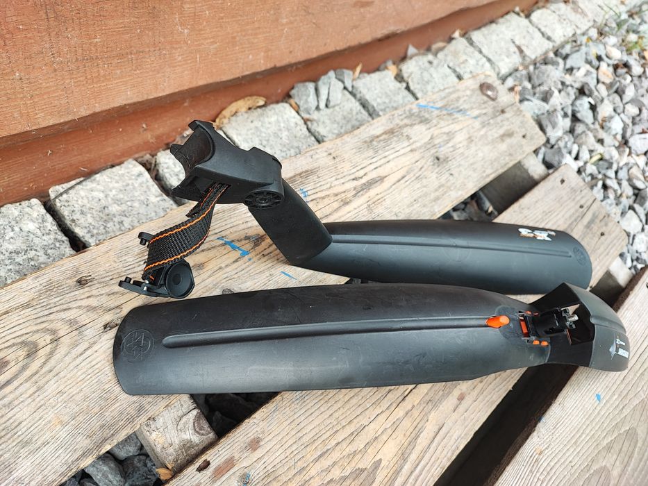 Błotniki rowerowe Sks X3 Tra-Dry/ Equipment Shockboard Retro MTB