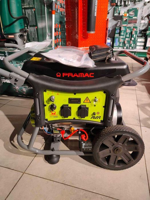 Генератор Pramac WX3200+CONN ATS AVR с электростартером 3кВт.  НАЛИЧИЕ