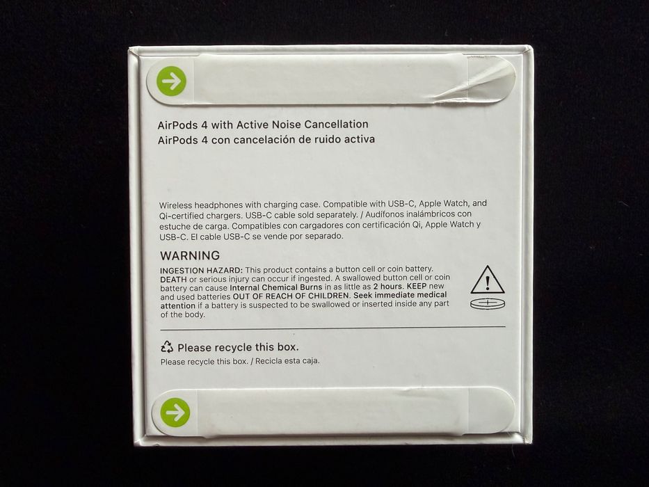 AirPods 4 com Active Noise Cancellation (ANC) - NOVOS E SELADOS
