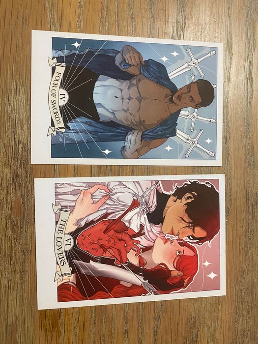 Карти таро менор із крові й попелу