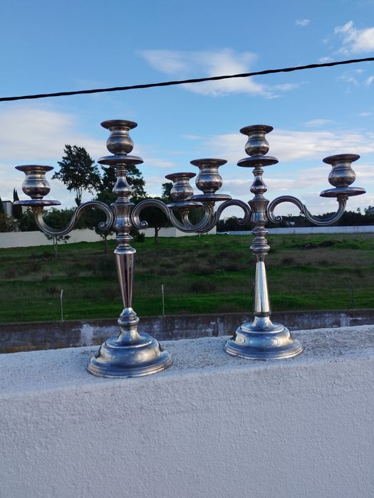 Castiçais para velas