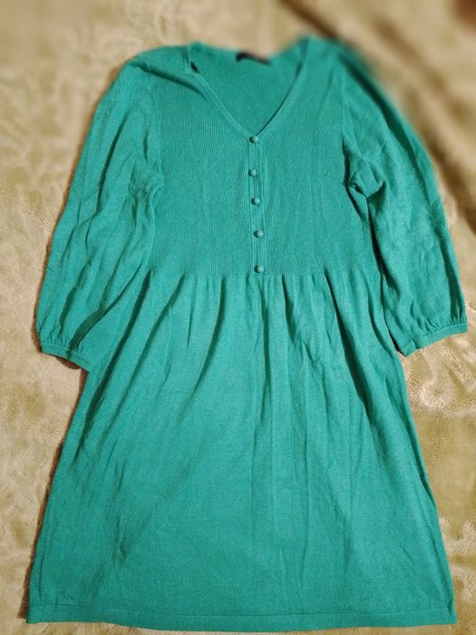 Сукня-міді зелена