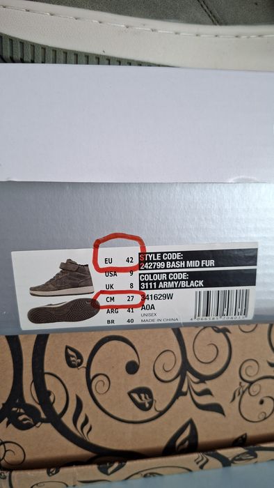 Śniegowce nowe marki Kappa Rozmiar 42