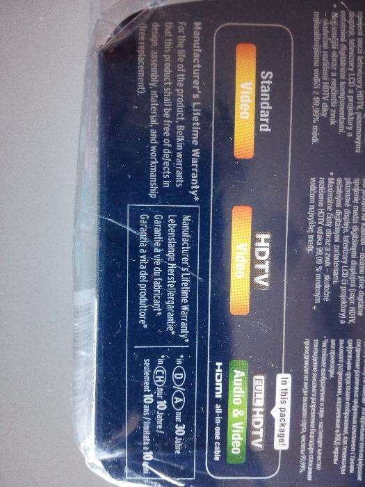 Cabo HDMI Belkin de 0.9m de ALTA QUALIDADE