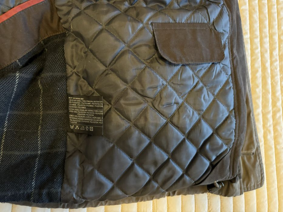 Parka c/ gola em pele, B STONE