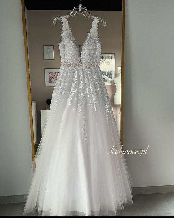 Suknia ślubna kulunove LUNA 46 nowa