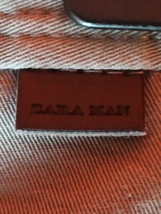 Męskie spodnie ZARA bawełniane