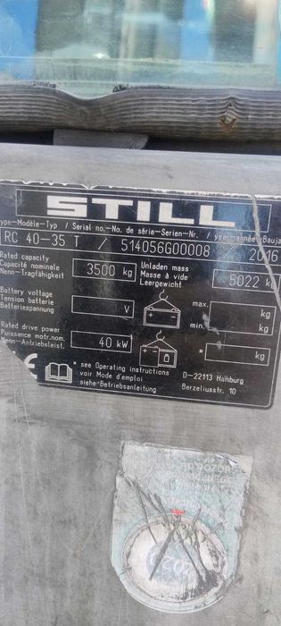 STILL RC40-35T | 3,5T | 2016r |
