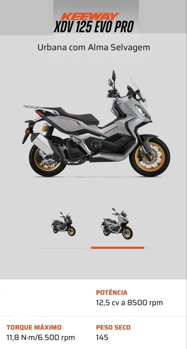 keeway xdv 125 xdv 125 evo pro