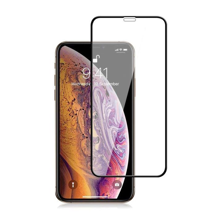 Iphone Xs Max | Szkło Hartowane Ochronne 5D Cały Ekran
