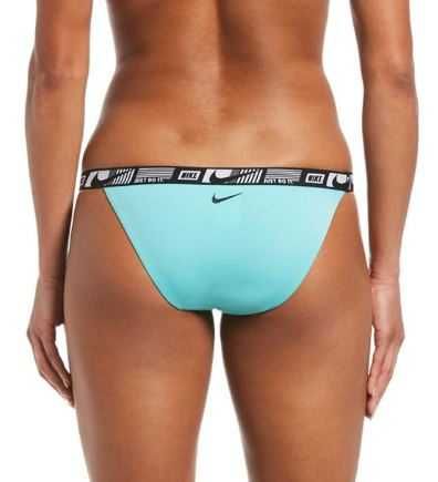NIKE Majtki bikini damskie turkusowe rozmiar S