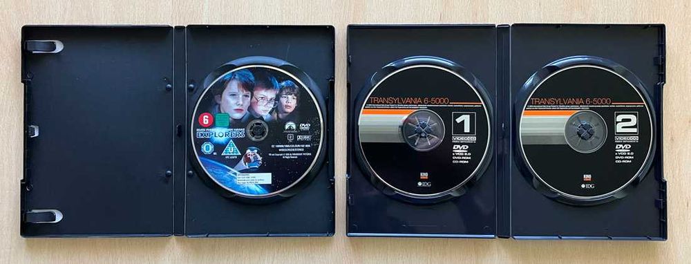 Zestaw filmów DVD dla dzieci - m.in. 'Latajacy Czestmir