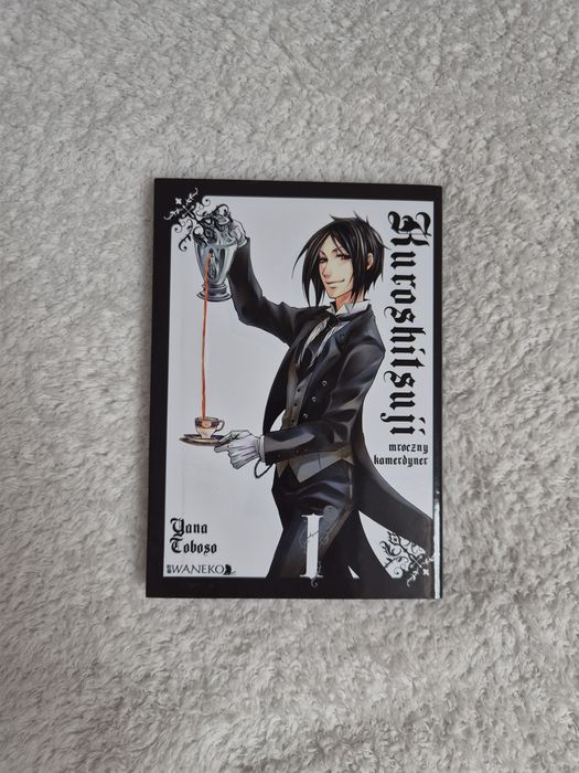 Manga kuroshitsuji Tom 1