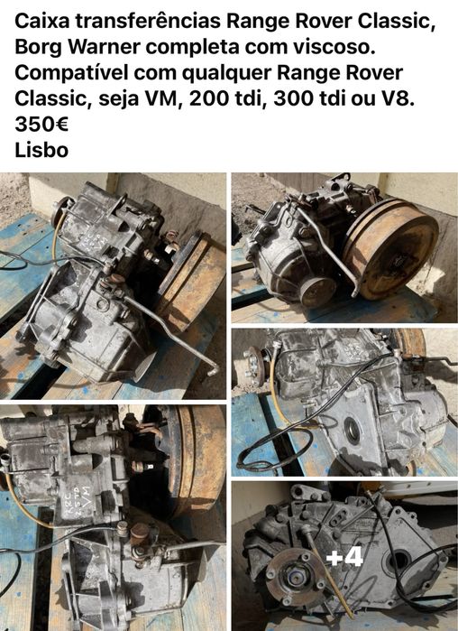 Peças Land Rover Discovery 1, 200 e 300 tdi