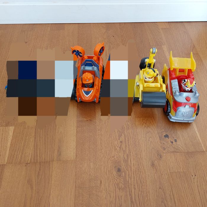 Zestaw 4 pojazdów i 4 figurek Psi Patrol