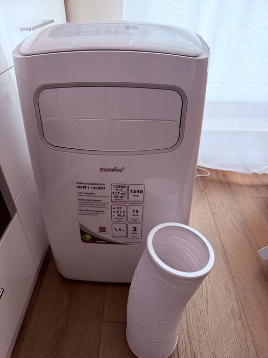 Klimatyzator przenośny Comfee 12000 BTU 3,5 kW 43 m² | Jak NOWY + pilot