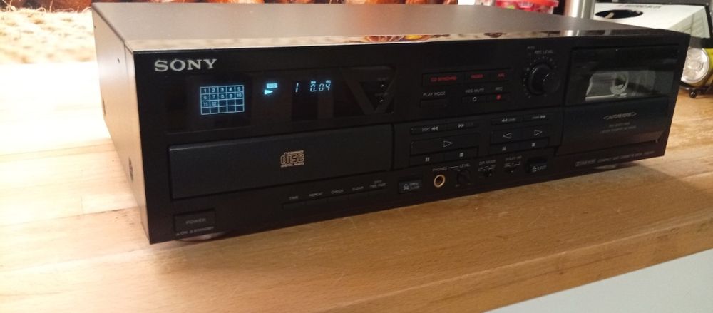 Sony kombajn CD plus deck TXD-R11 kolekcjonerski