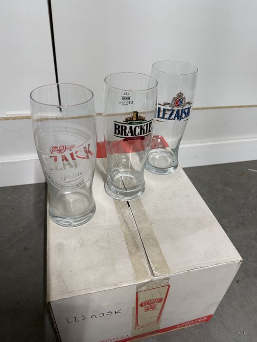 Szklanki do Piwa Żywiec, Warka, Brackie, Leżajsk