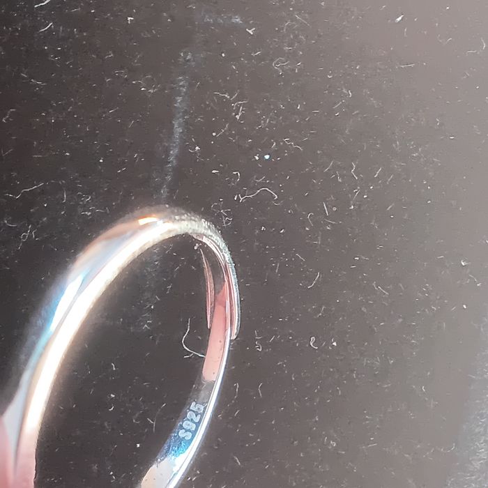 Anel de Prata Ajustável com Esmeralda Natural 7x5