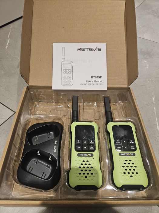 Krótkofalówki Retevis RT649P waterproof