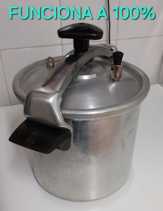 PANELA DE PRESSÃO SILAMPOS 8 Lts. Casa Cozinha Restauração Qualidade.