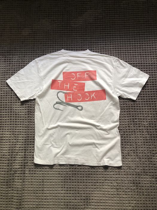 NIKE Weird fish (L-XL) Oversized Fit футболка мужская белая rap рэп