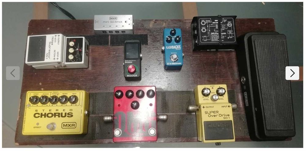 Pedais de Efeito - Boss, MXR, Tech21, TC Electronic, Dunlop, Mooer