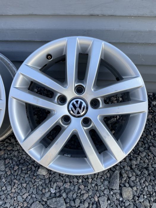 Комплект оригінальних титанових дисків Volkswagen 5/112 R16 5*112 16 Seat Skoda Audi