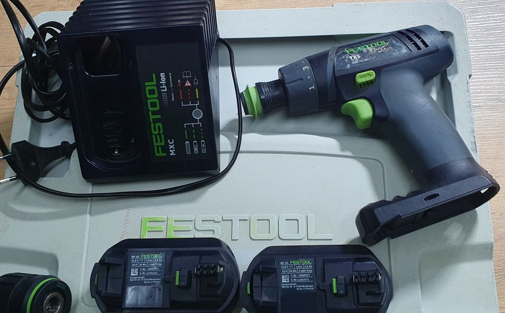 Wkrętarka txs 10.8 v festool systainer centrotec t loc  cxs