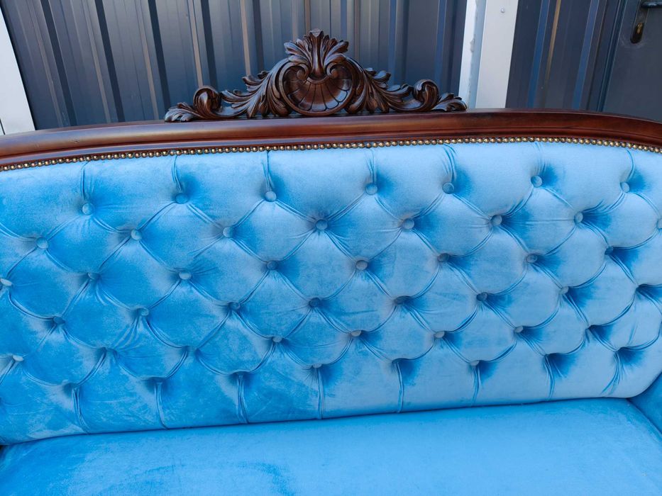 Kanapa sofa antyczna BIEDERMEIER po renowacji