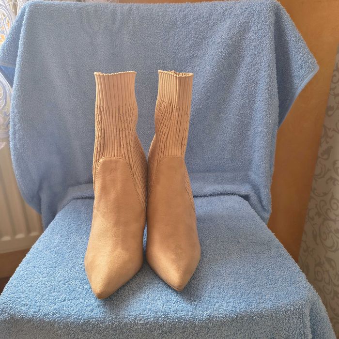 Kozaki z skarpetową holewka