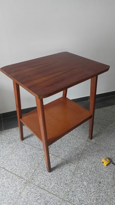 Stolik drewniany PRL wys 80cm