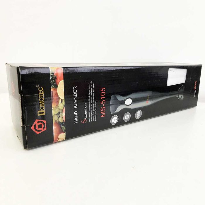 Блендер DOMOTEC MS-5105 400 Вт зі склянкою