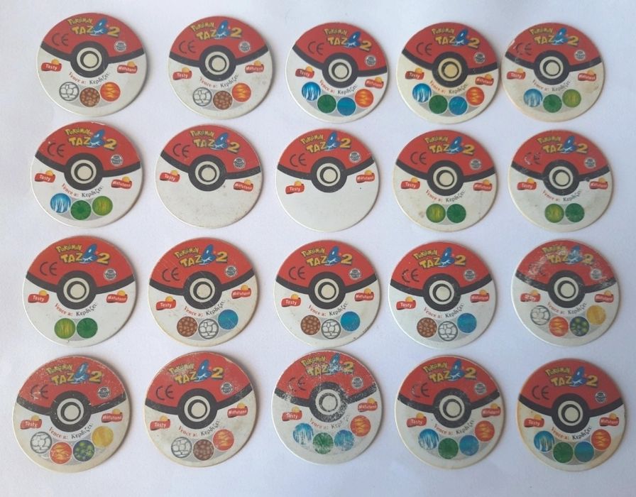 Tazos pokemon Holo 2