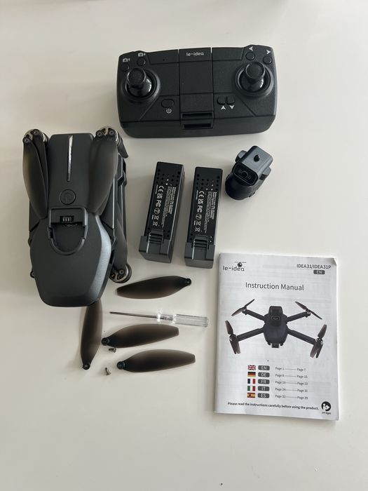 Profesjonalny Dron le-idea IDEA31P WiFi z 2 bateriami 1020P