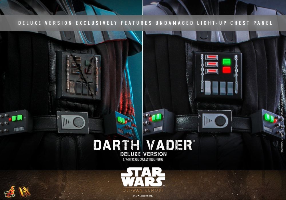 Фігурка 1/6 Hot Toys DX28B Star Wars:Obi-Wan Kenobi Darth Vader Deluxe
