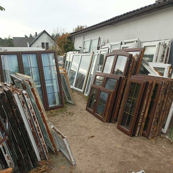 Okna brązowe pcv komplety na domy . Największy wybór w Polsce