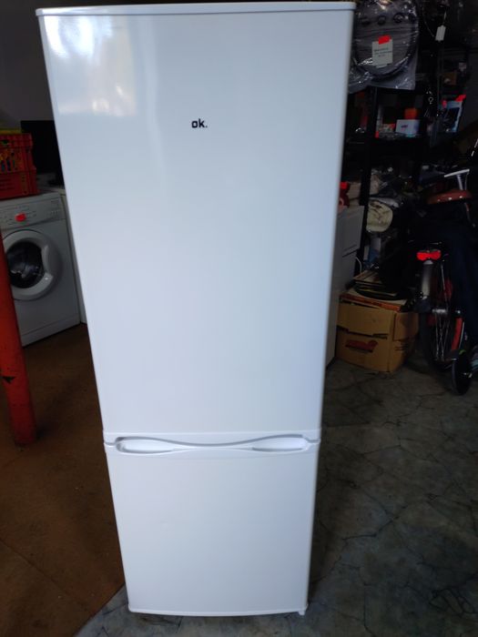 OK lodówka zamrażarka wysokość 144 cm okazja