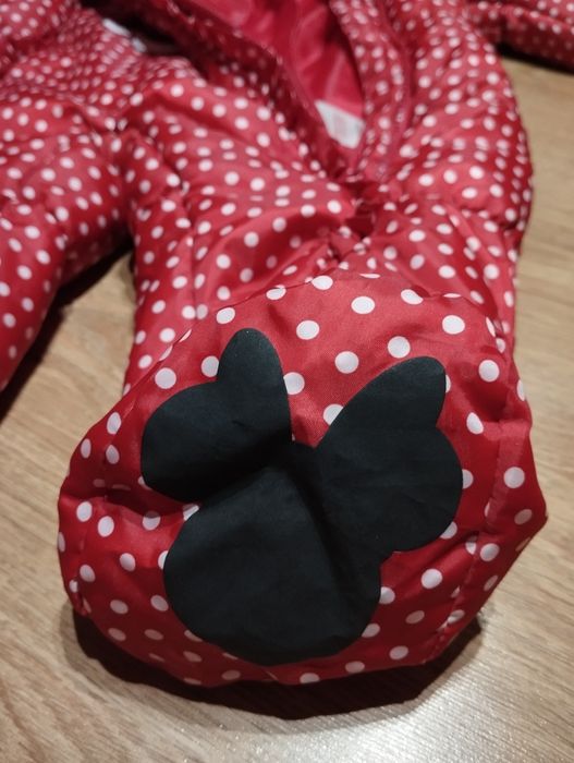 Kombinezon zimowy dziewczynka dziewczynki czerwony 80 cm 9-12 mcy