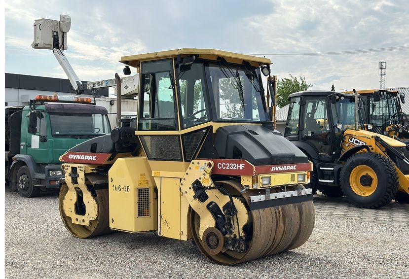 Dynapac CC232HF KUPIONY U POLSKIEGO DEALERA ! JEDEN WŁAŚCICIEL OD NOWOŚCI ! A2-BUD  Walec Dynapac CC232HF * Dzielone Bębny * Nóż do Cięcia *