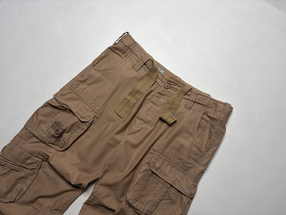 Чоловічі карго штани Surplus Tex L бежеві бавовна багато кишень