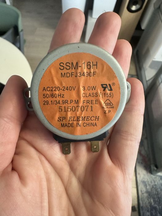 Silnik napędowy talerza SSM-16H do kuchenki mikrofalowej